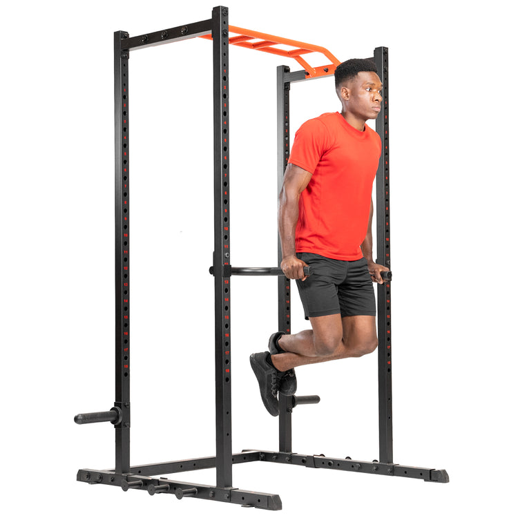 Dip Bar Attachment for Squat Racks and Power Cages