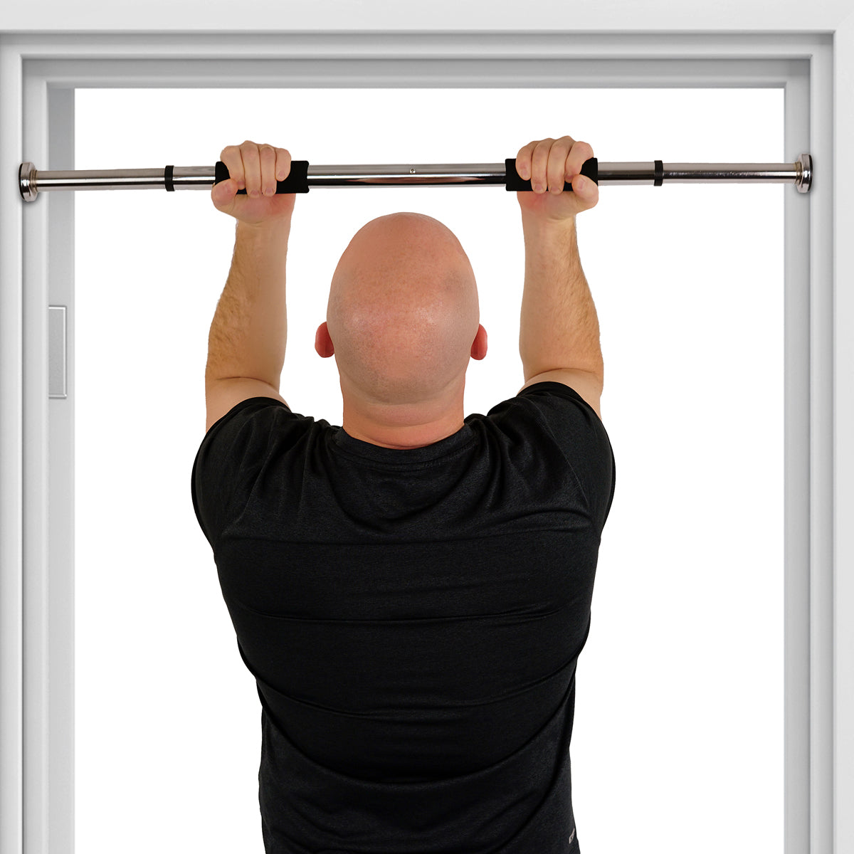 Doorway Chin Up Bar Door Pull Up Bar 025 Sunny Health