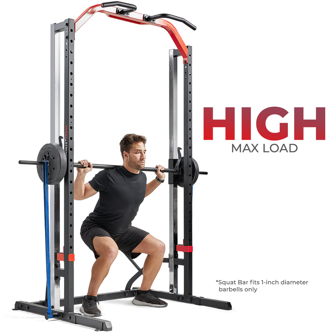 Smith Machine Squat Rack Essential Series Sunny Health and Fitness