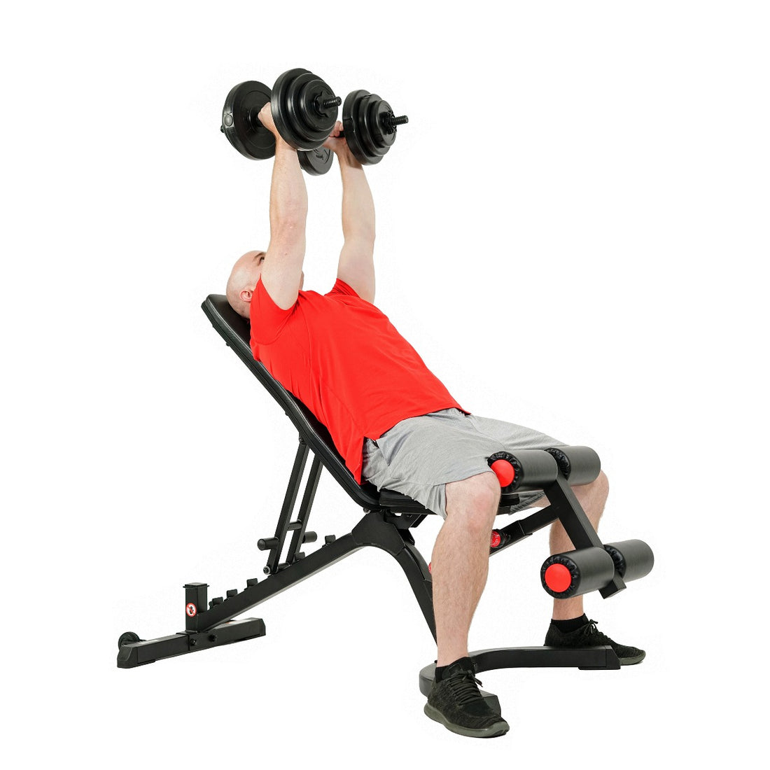 Power Zone Premium Adjustable Multifunction Incline/Decline Bench ...