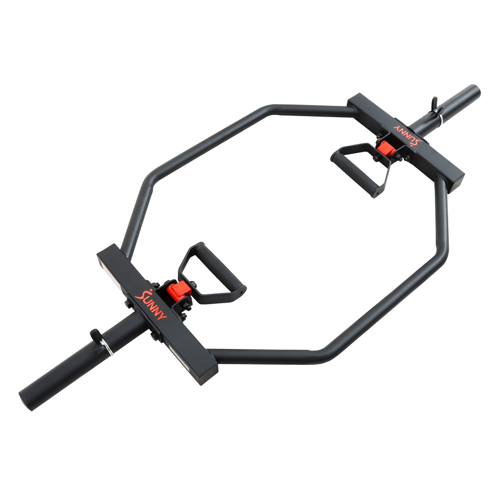 Strength Training Olympic Hex Bar With Swivel Handle | Sunny Strength®