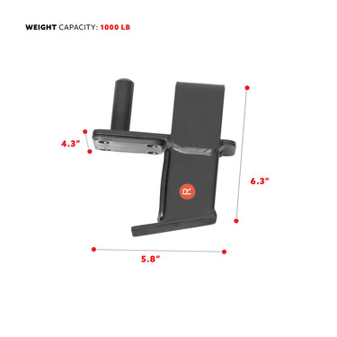 J-Hooks Barbell Holder, Power Rack Attachment | Sunny Health & Fitness ...