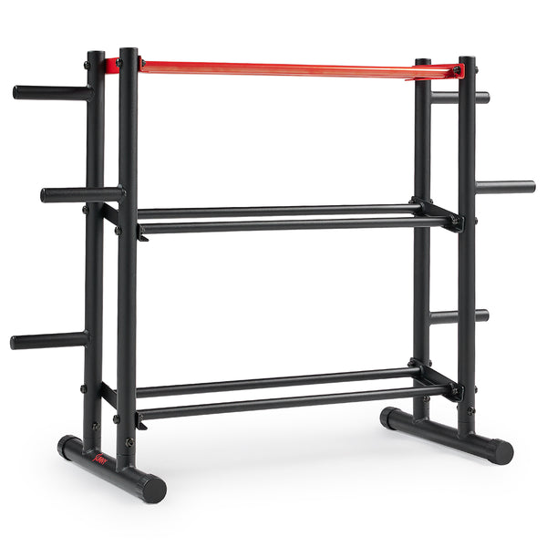 3-Tier Weights Storage Rack | Sunny Health & Fitness | Sunny