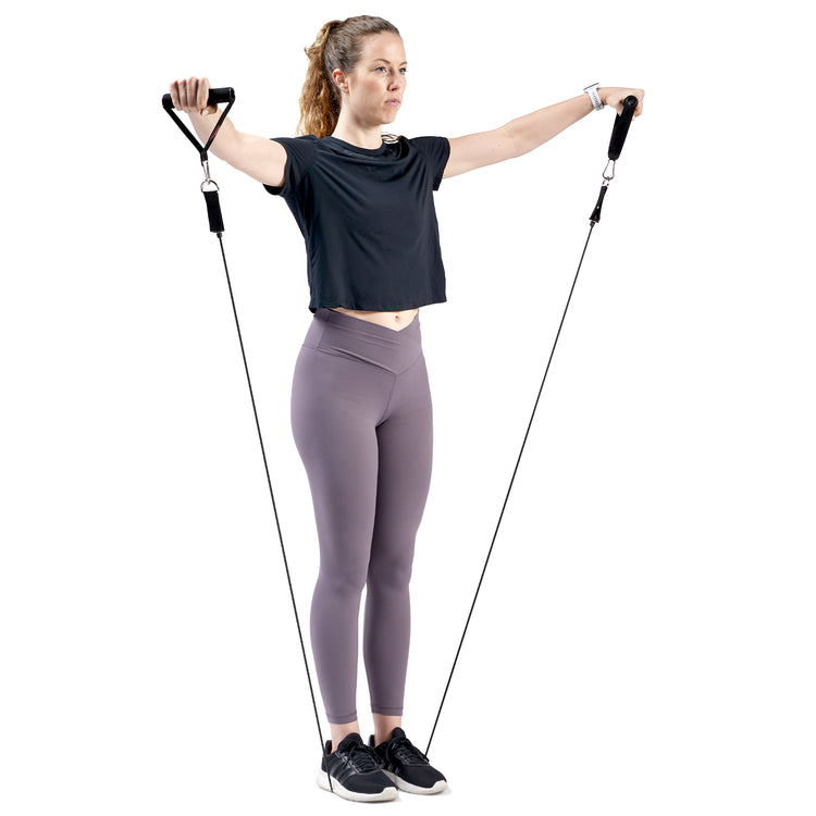 Set 5 Elastici Per Allenamento Extra Pesanti | Natural Rubber Per Corpo Libero, Fisioterapia E Palestra Domestica