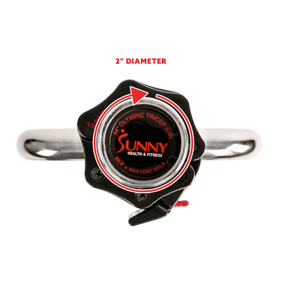 Barbell Lock Collars Shark Clamp for Olympic Barbells