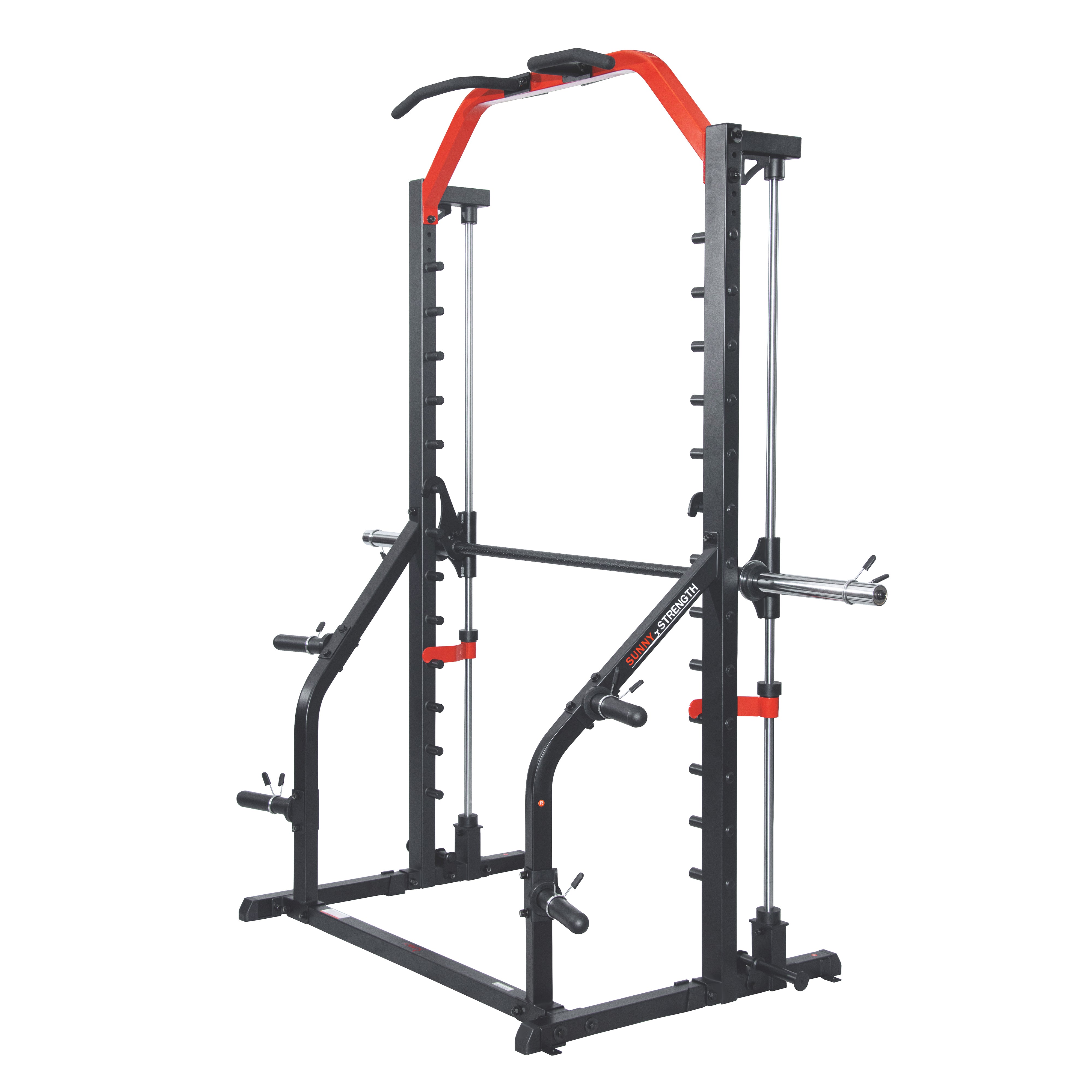 Smith Machine Squat Rack Essential Series II | Sunny Health and Fitness