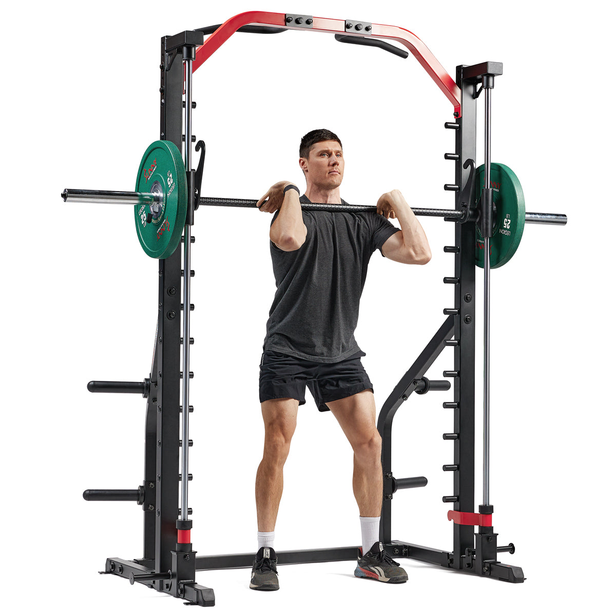 Smith Sunny Health Series Essential Rack II Fitness Squat and | Machine