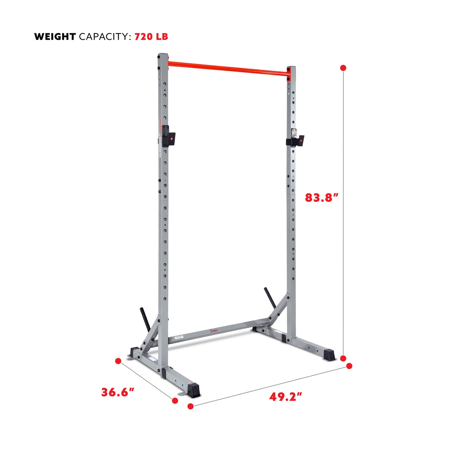 Essential Multifunction Squat Power Rack | Sunny Health & Fitness ...