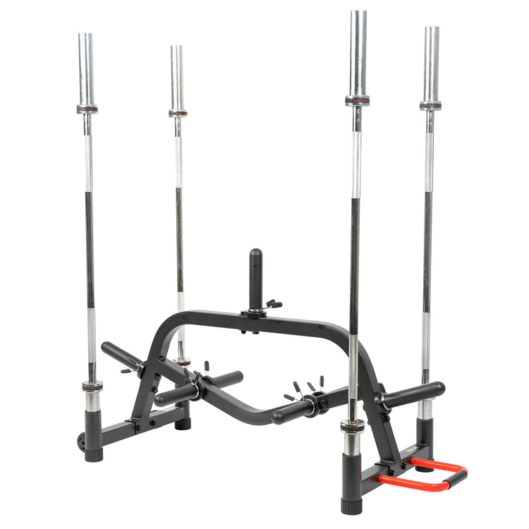 Weight Plate Rack Multi-Weight Plates & Barbell Rack Storage Stand