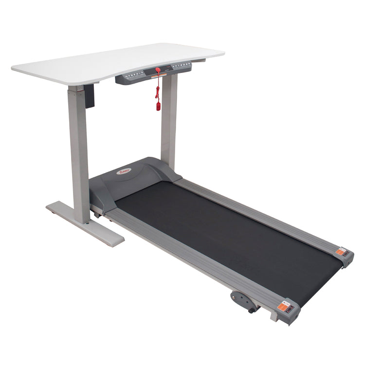 2 in 1 Folding Treadmill, Under Desk Treadmill 0.6-6.2MPH Walking