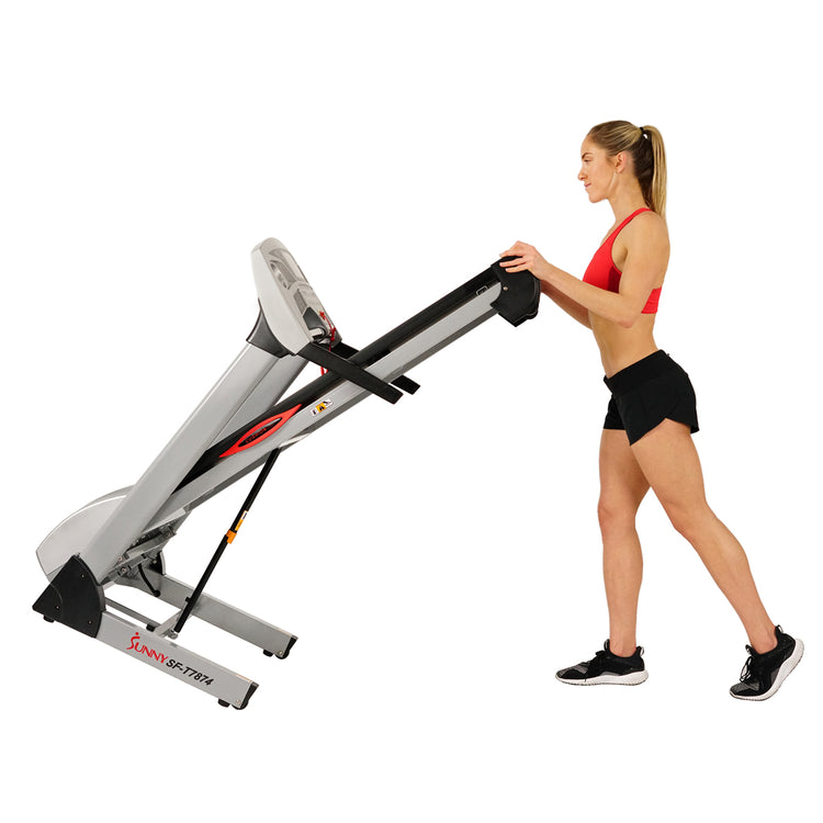 High Performance Treadmill w/ 15 Auto Incline Levels & Body Fat Function