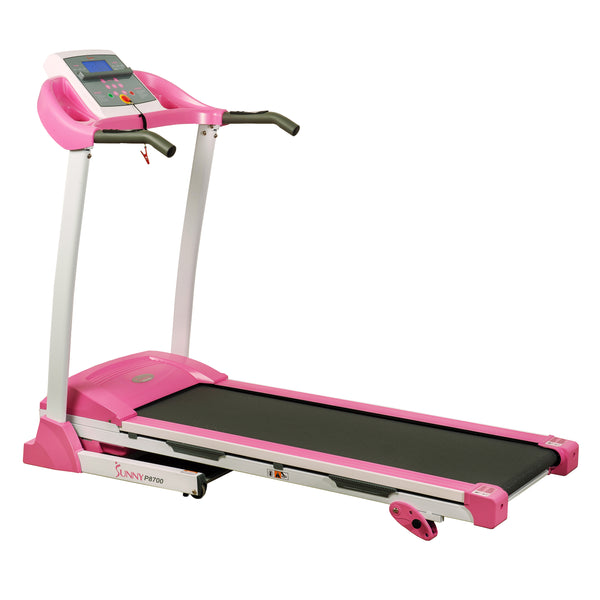 Sunny health 2024 p8700 pink treadmill