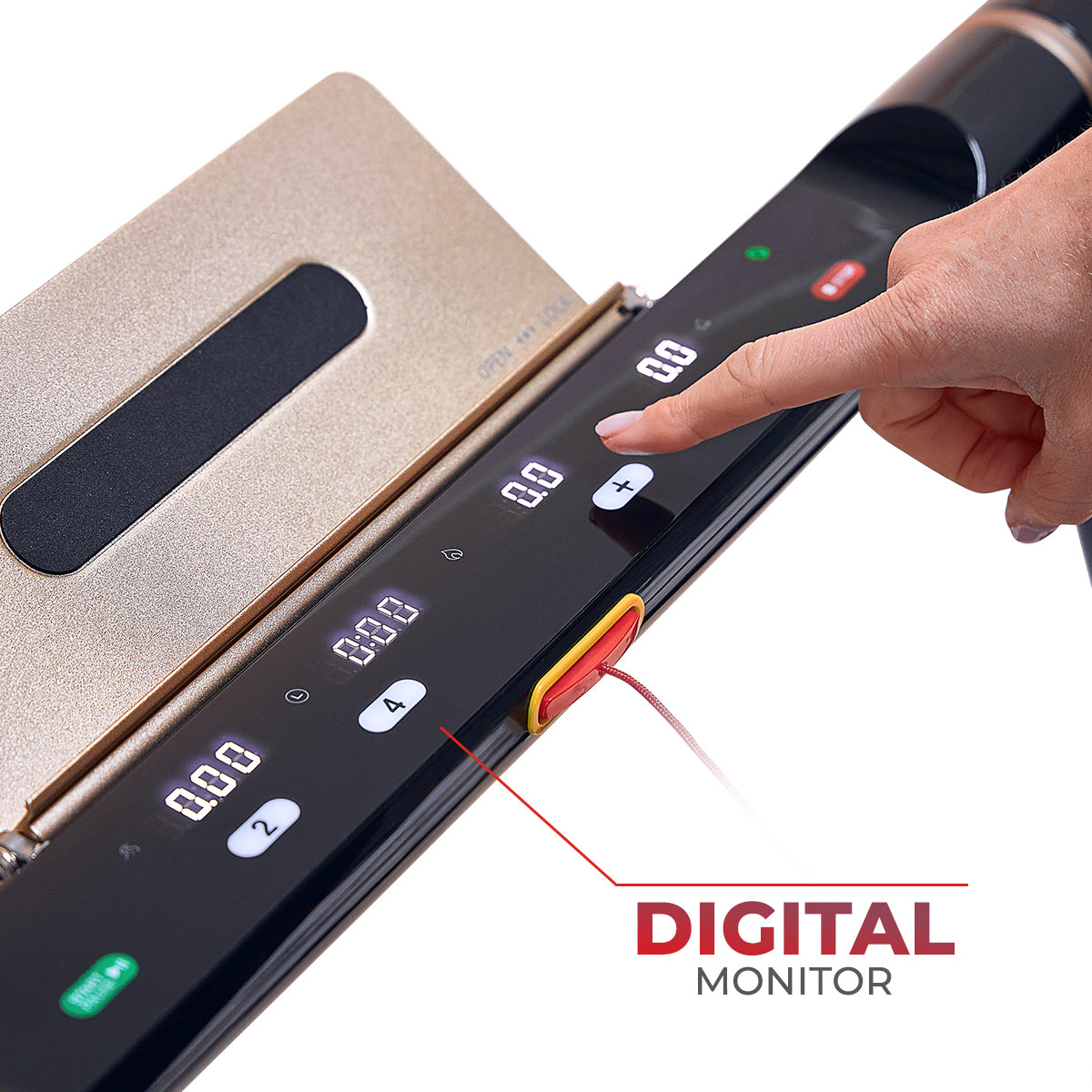 Space Saving Commercial Treadmill, Slim Motorized Asuna w