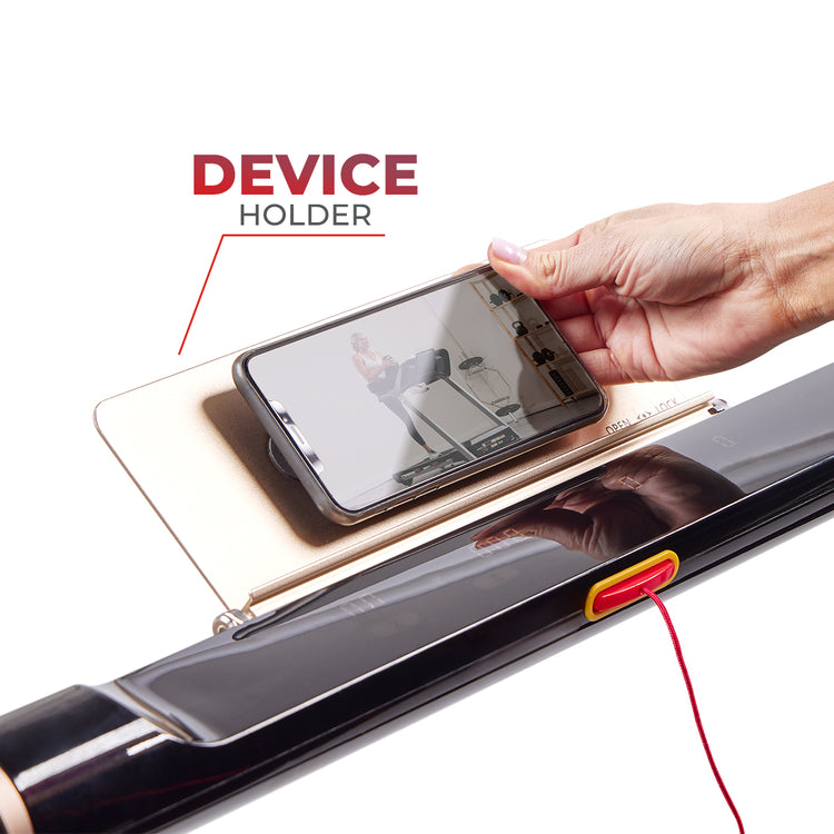 Space Saving Commercial Treadmill, Slim Motorized Asuna w