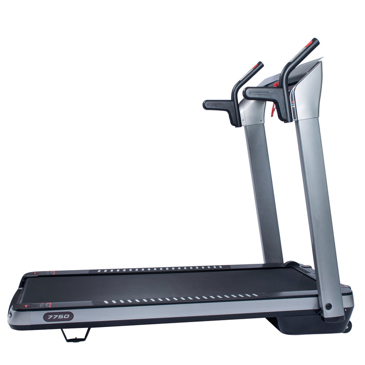 SpaceFlex Running Treadmill w/ Auto Incline, Foldable Wide Deck
