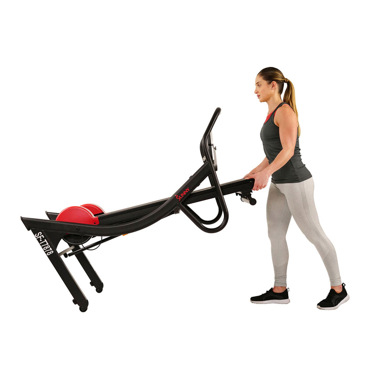 Cardio Trainer Manual Treadmill 300 lb Capacity w/ Adjustable Incline