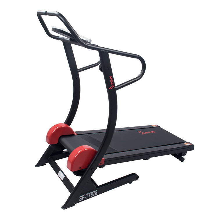 Cardio Trainer Manual Treadmill 300 lb Capacity w/ Adjustable Incline