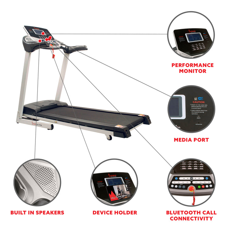 Energy Flex Motorized Treadmill with Automatic Incline